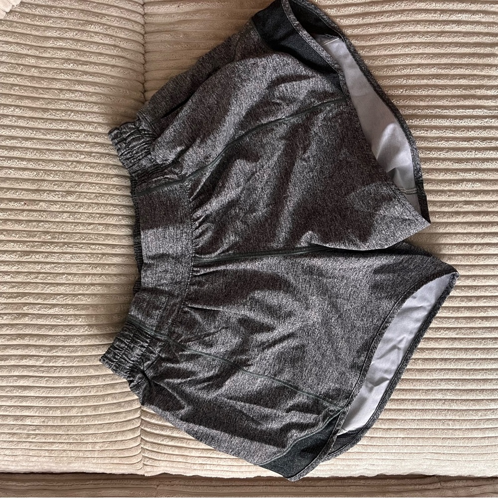 Women's Gray Lululemon Athletic Shorts